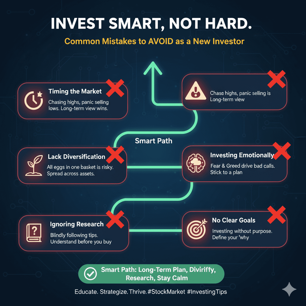 Common Mistakes to Avoid as a New Investor