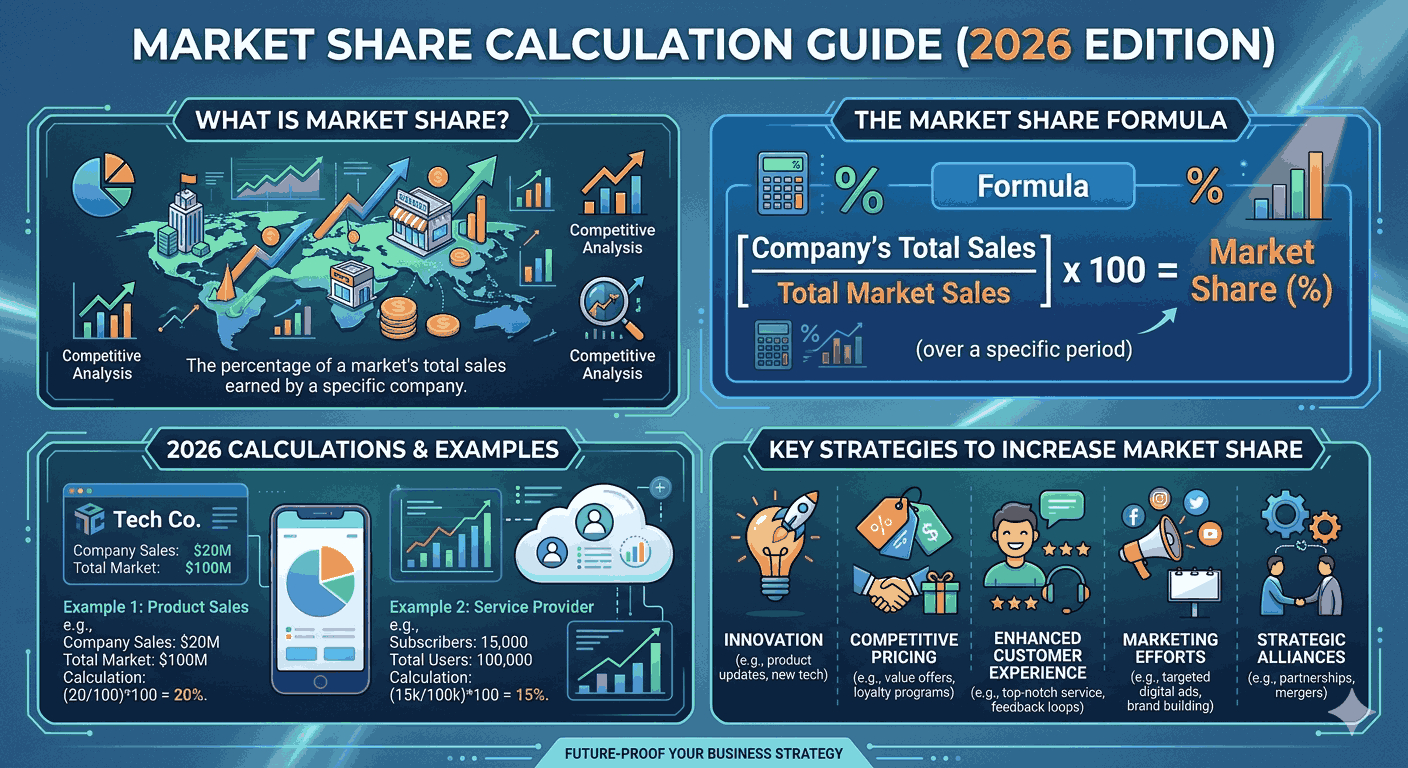 How to Calculate Market Share