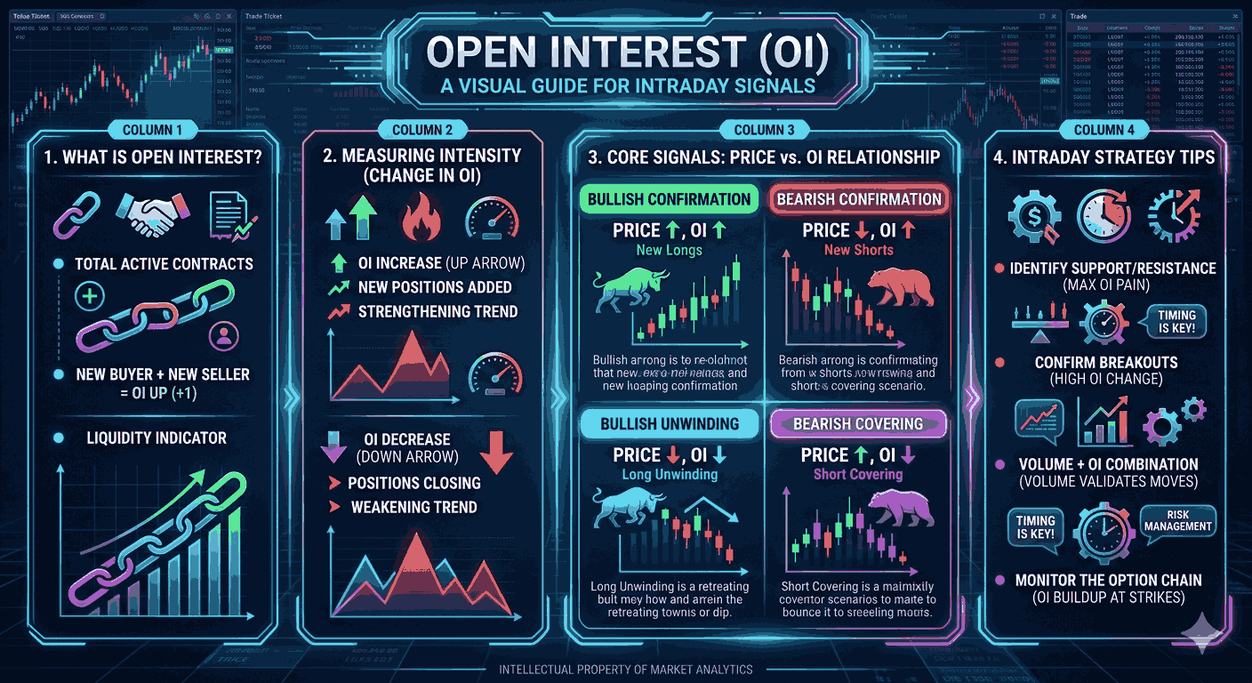 How to Use Open Interest for Intraday Trading