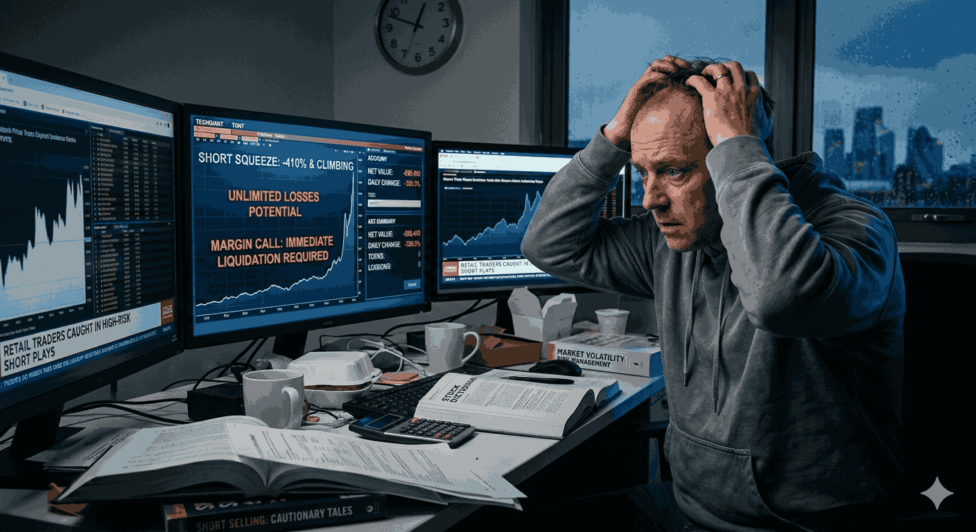Why Retail Traders Should Think Twice Before Short Selling Stocks