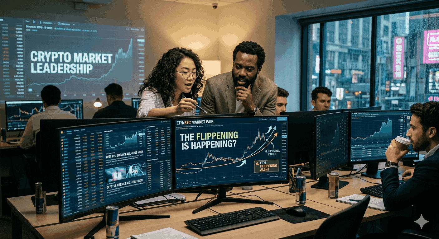 What is Flippening in Crypto? Meaning, Examples & Market Impact | AGS